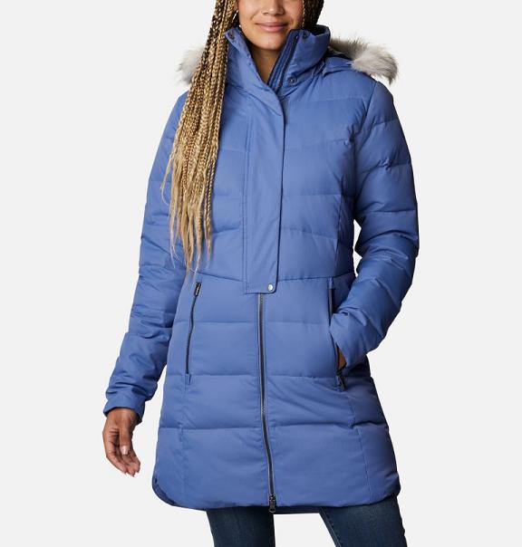 Columbia Crystal Caves Parkas Blue For Women's NZ23957 New Zealand